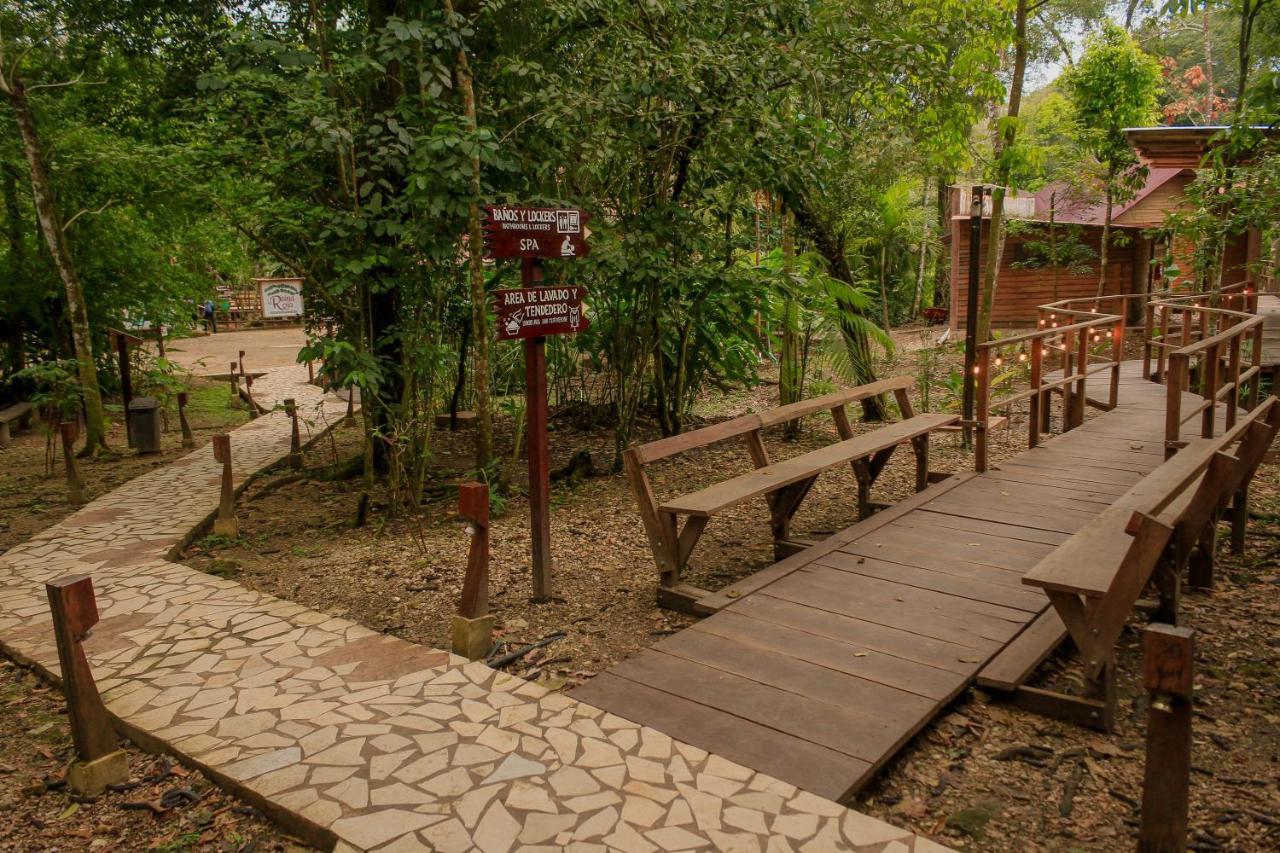 Cabanas Kin Balam Palenque Hotel Buitenkant foto